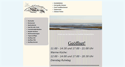 Desktop Screenshot of gasthof-suedwesthoern.de